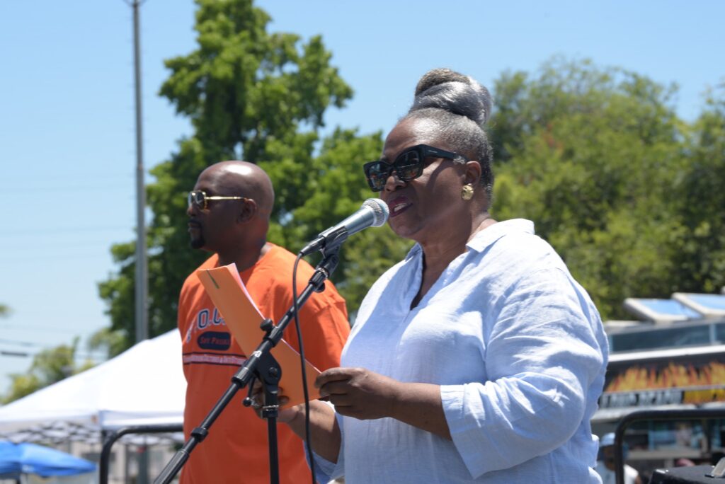 Juneteenth at king park pictures